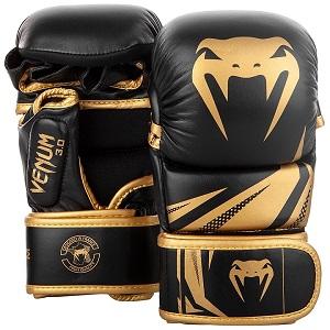 Venum - Guantes de Sparring Challenger 3.0 / Negro-Oro / Small