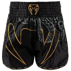 Venum - Pantaloncini di Muay Thai / Serpenti / Nero-Argento-Oro / Small