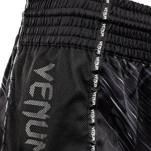 Venum - Pantaloncini di Muay Thai / Tectonic Rapid / Nero-Grigio / Large
