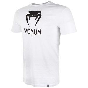 Venum - Camiseta / Classic / Blanco-Negro / Medium