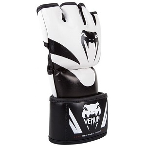 Venum - Guanti MMA / Attack / Neri-Bianco / Large-XL