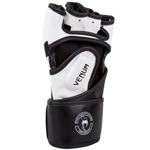 Venum - Guanti MMA / Attack / Neri-Bianco / Large-XL