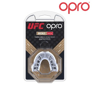 UFC - Paradenti / OPRO / Bianco-Bronzo
